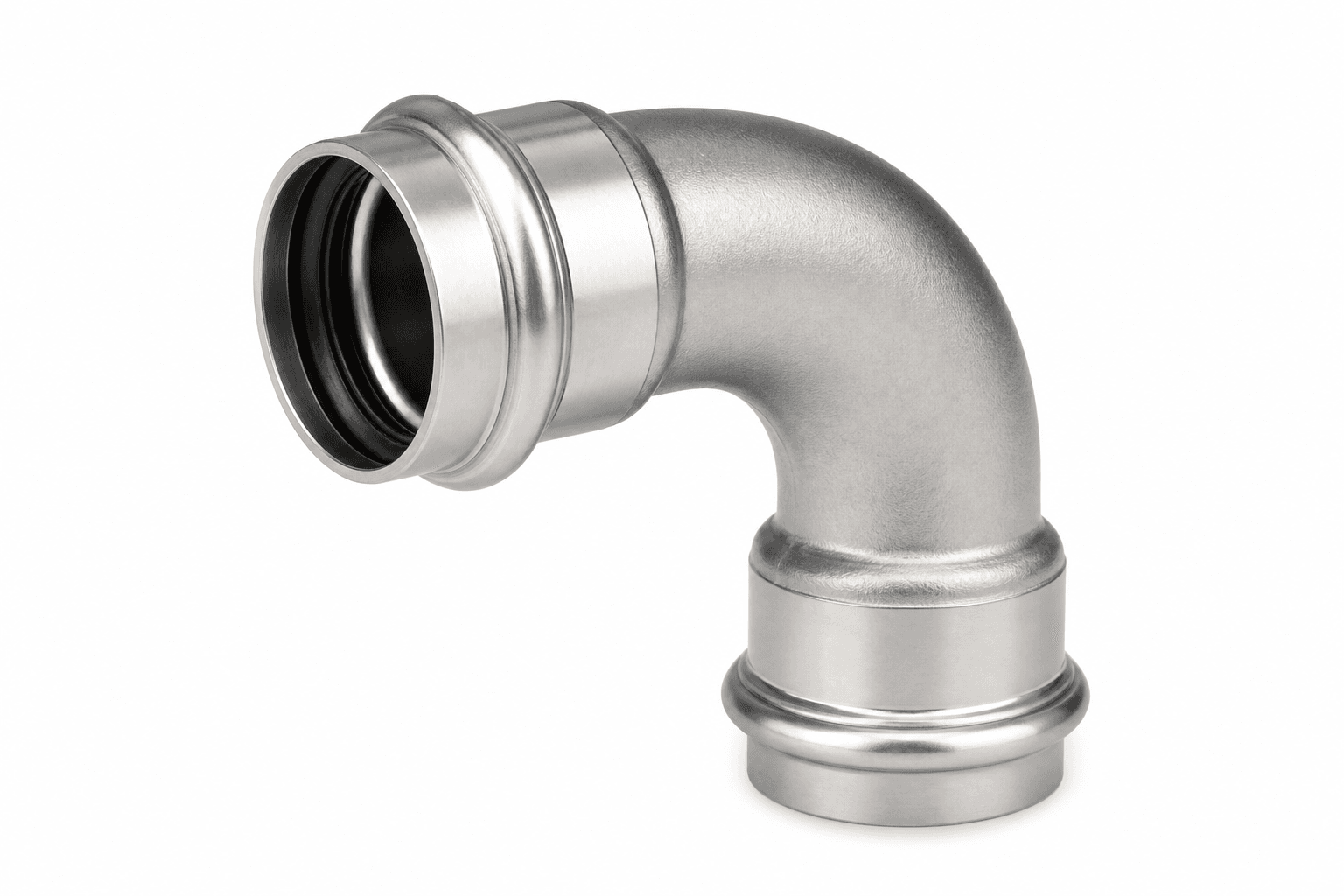 Press-fit elbow