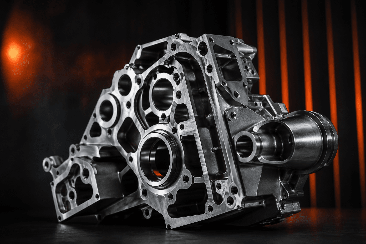 Machining-heavy parts