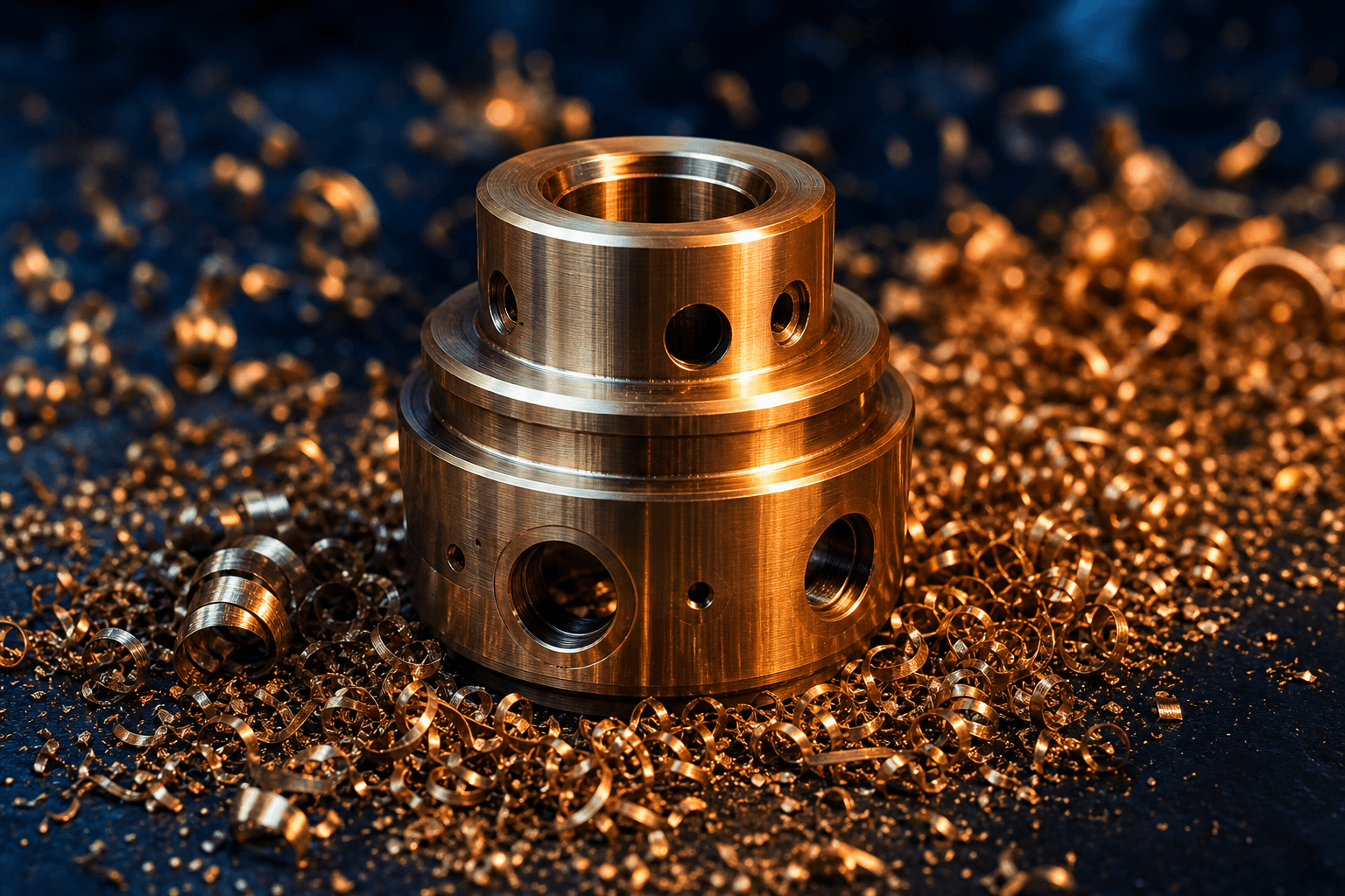 High-waste material parts