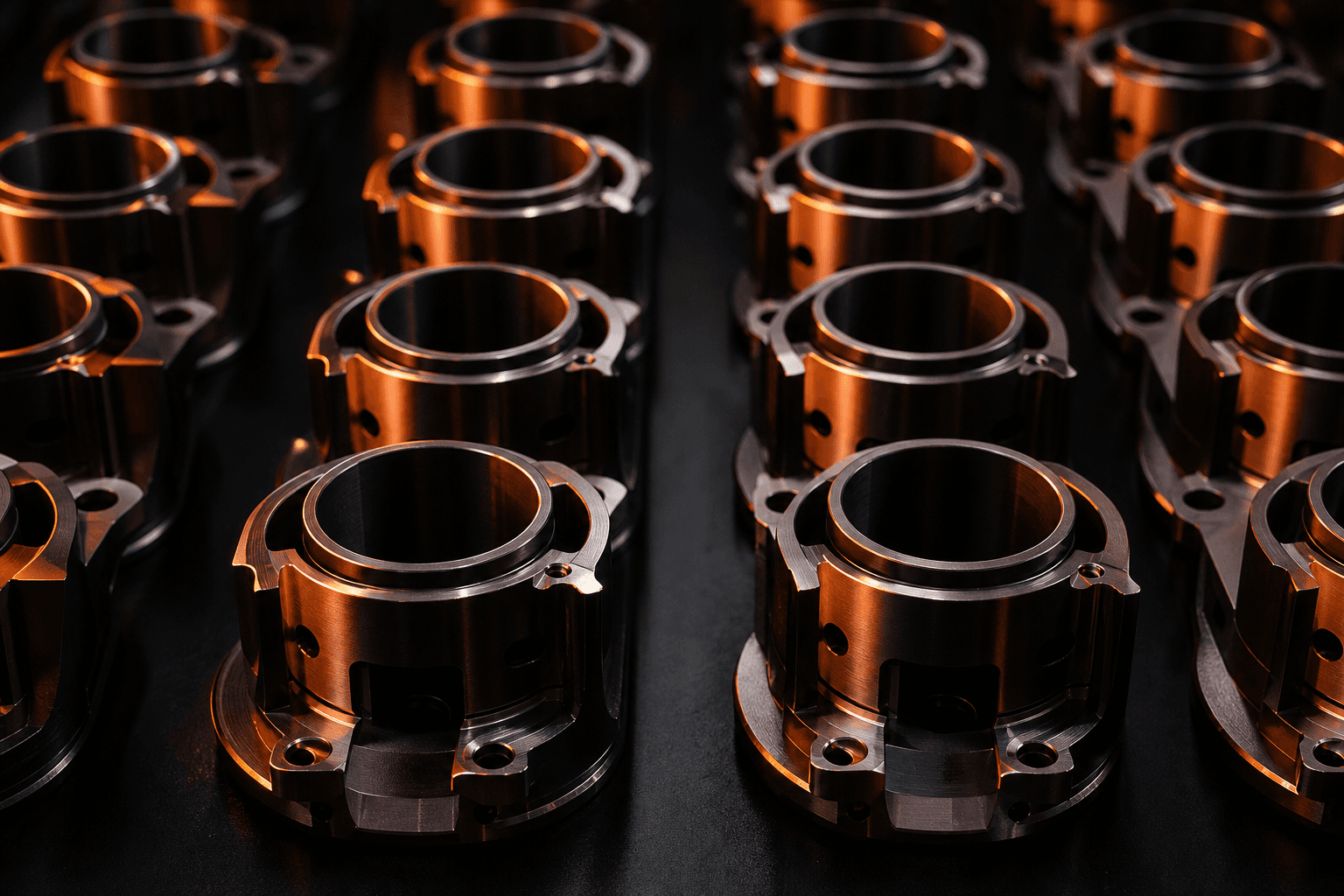High-volume machined SKUs