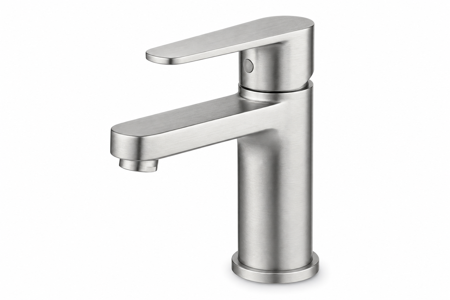 304 Stainless Steel Basin Mixer — Single Lever