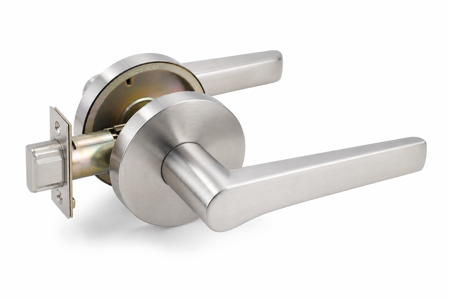 304 Stainless Steel Lever Handle Set — 72mm PCD
