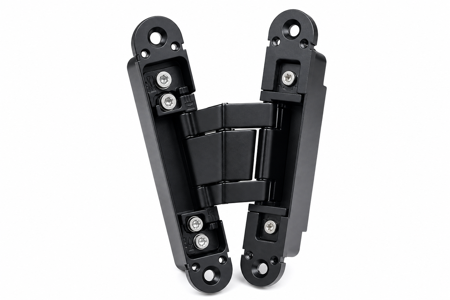 304 Stainless Steel Concealed Door Hinge — 3D Adjustable